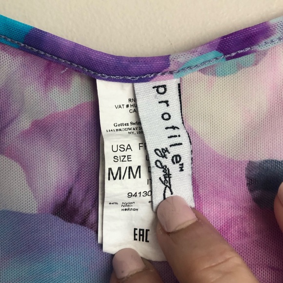 Profile by Gottex Floral Beach Coverup - Picture 4 of 14